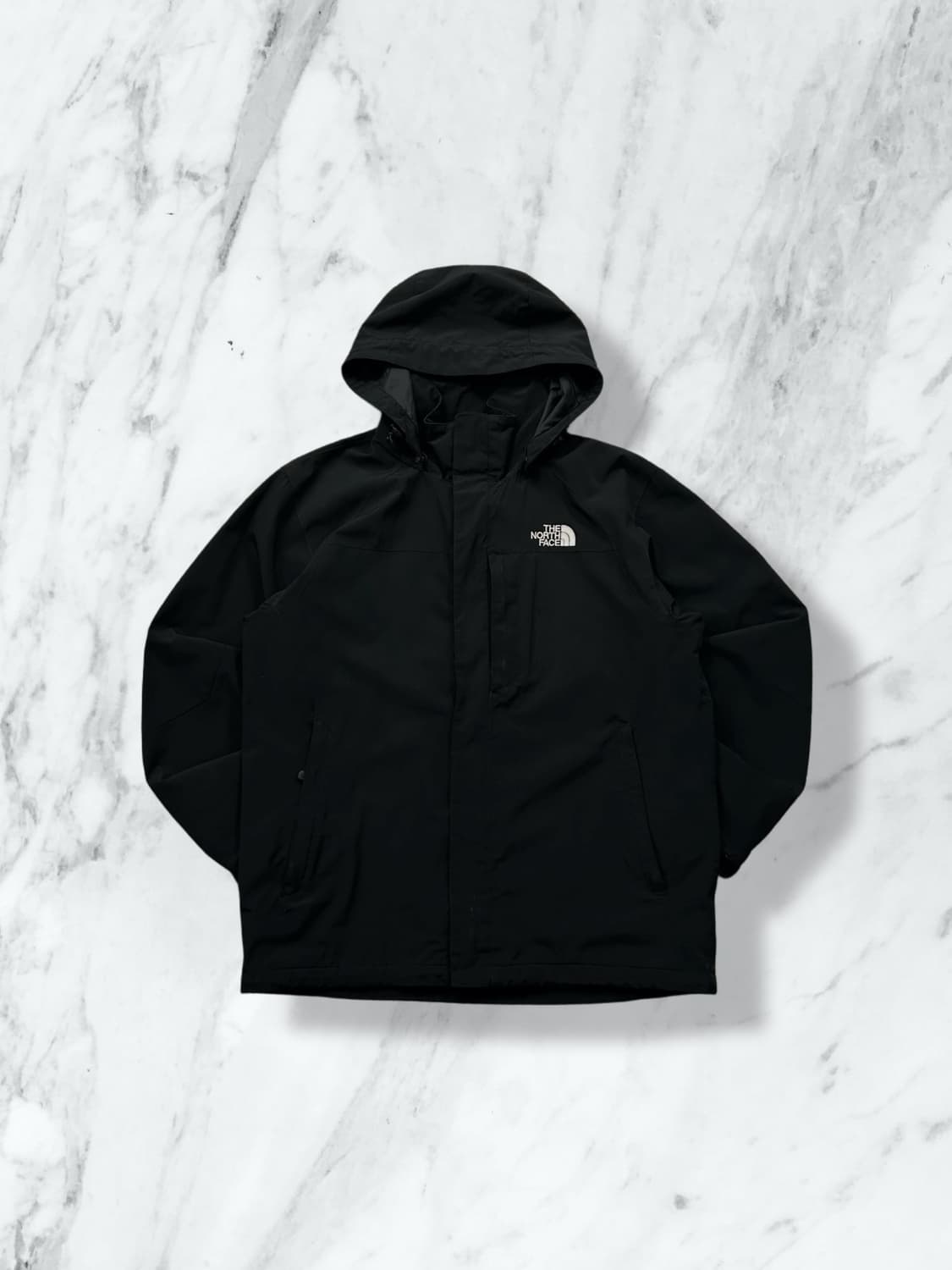 노스페이스 올드스쿨 블랙 후드 바람막이 M 상품이미지1