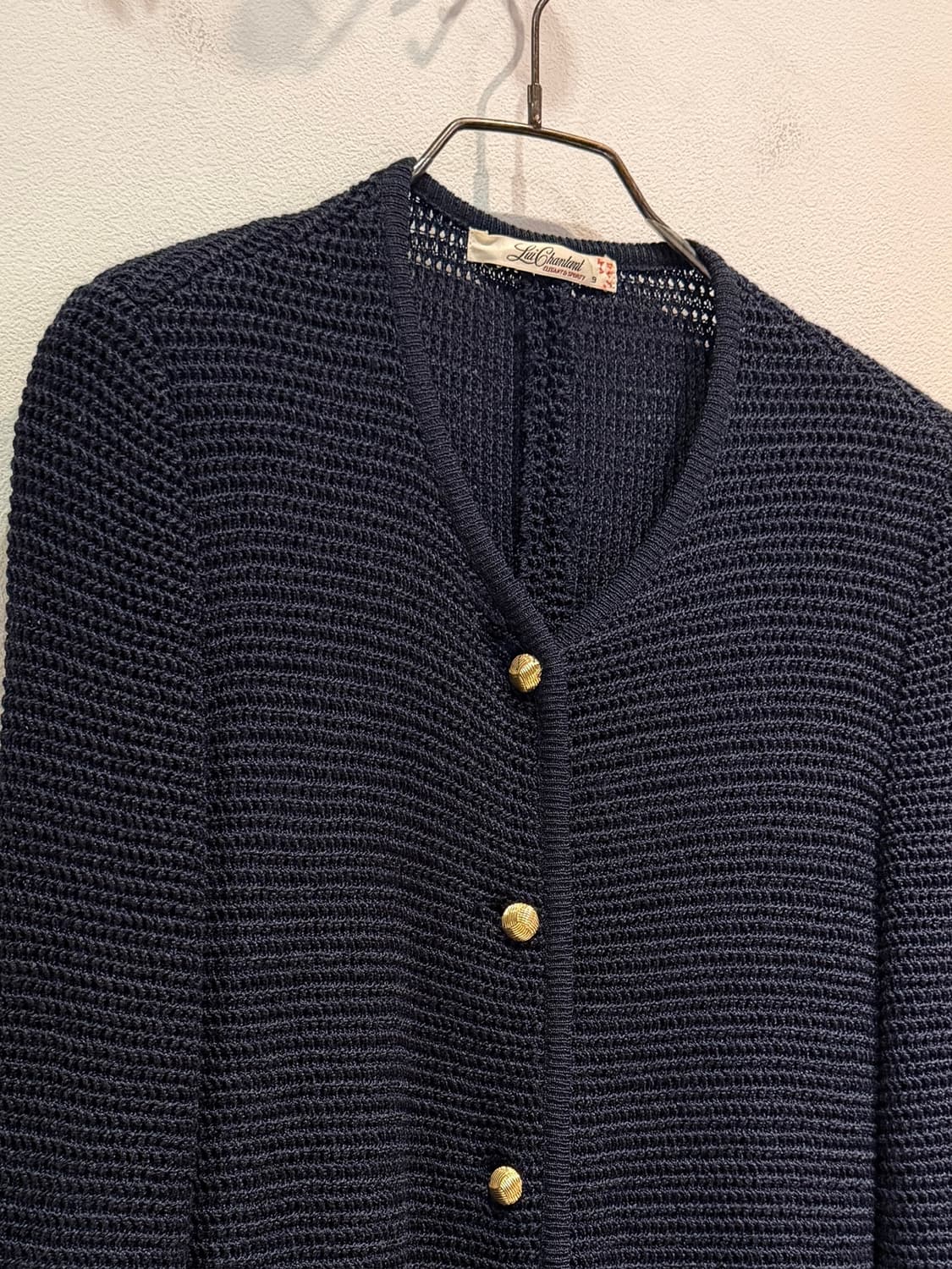 Lui Chantant Mesh Knit Jacket 상품이미지3