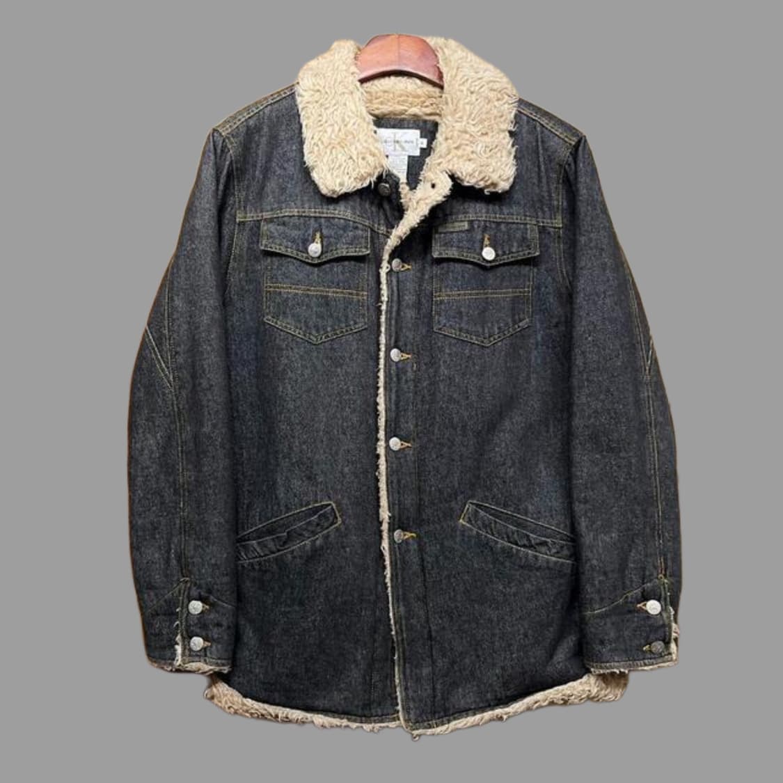 캘빈클라인 쉐르파 데님 자켓 (XL)  상품이미지1