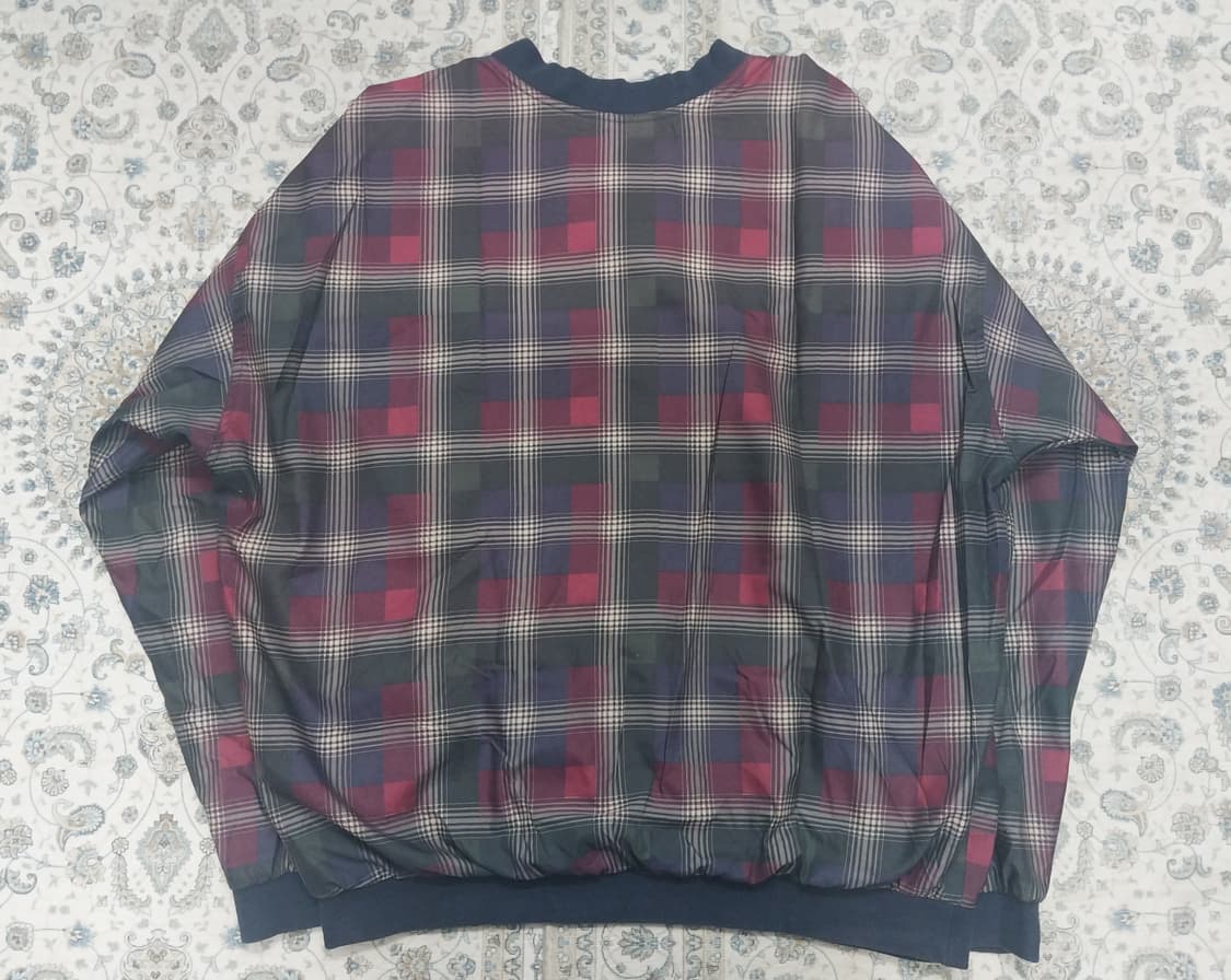 다커스 골프 체크 바람막이 웜업자켓 L (크게나옴) 상품이미지2