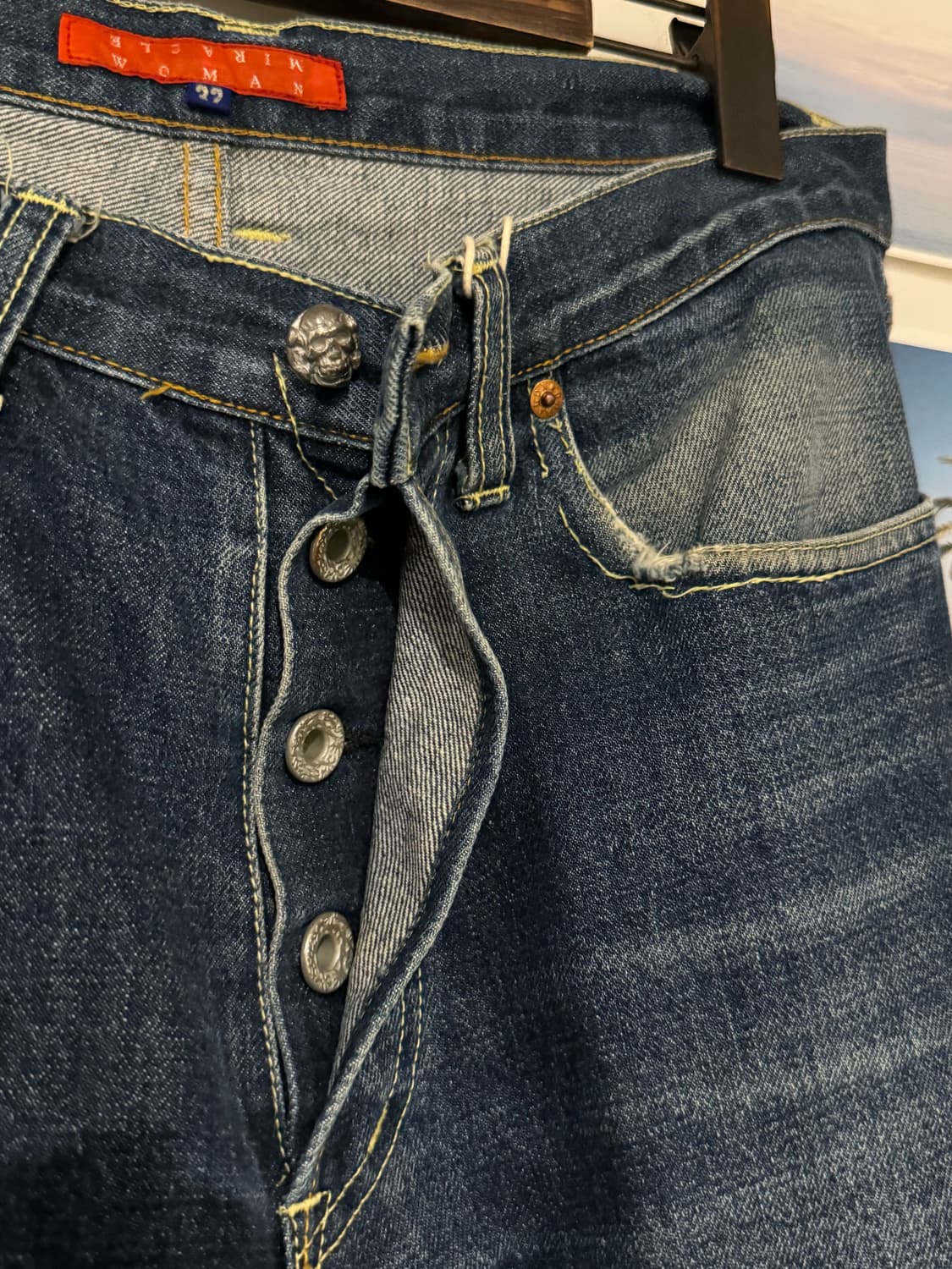 miracle woman 데님 팬츠 상품이미지4