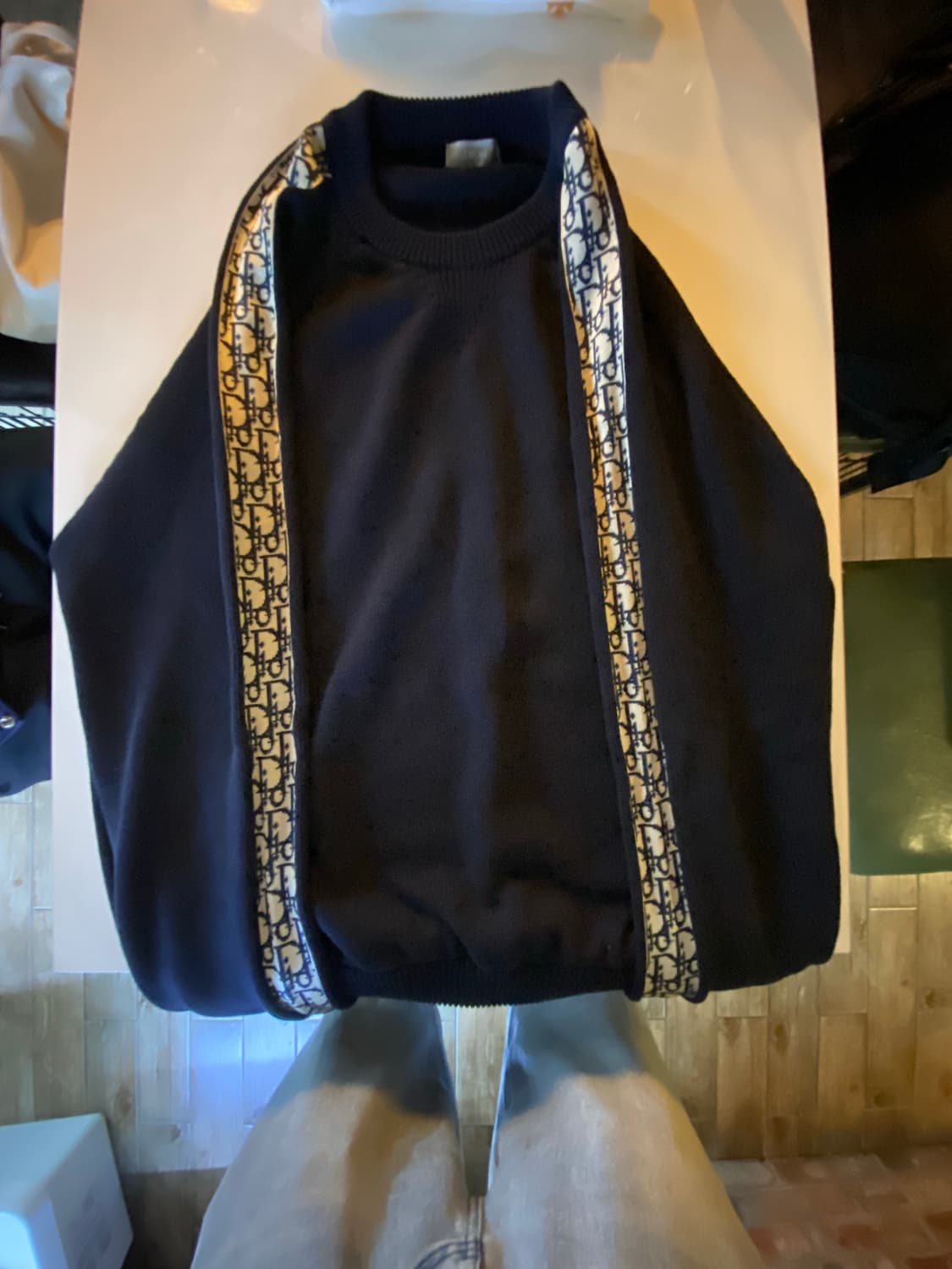 디올 오블리크 인서트 니트 사이즈 XL 상품이미지1