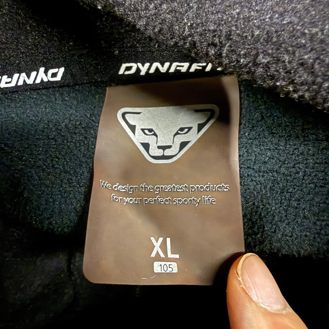 [정품/XL] 다이나핏 후드 집업 블랙 b13 상품이미지5
