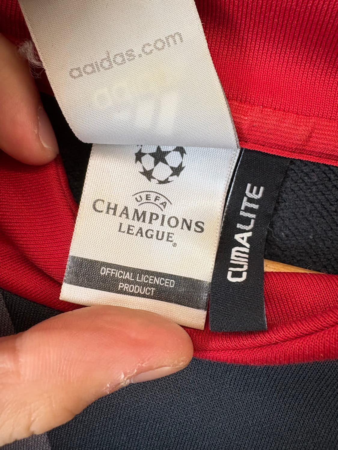 아디다스 AC밀란 챔피언스리그 트레이닝 탑 져지 상품이미지6