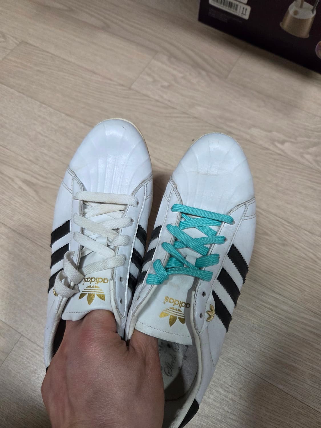 아디다스 쉘토 우먼스 슈퍼스타 235 상품이미지1