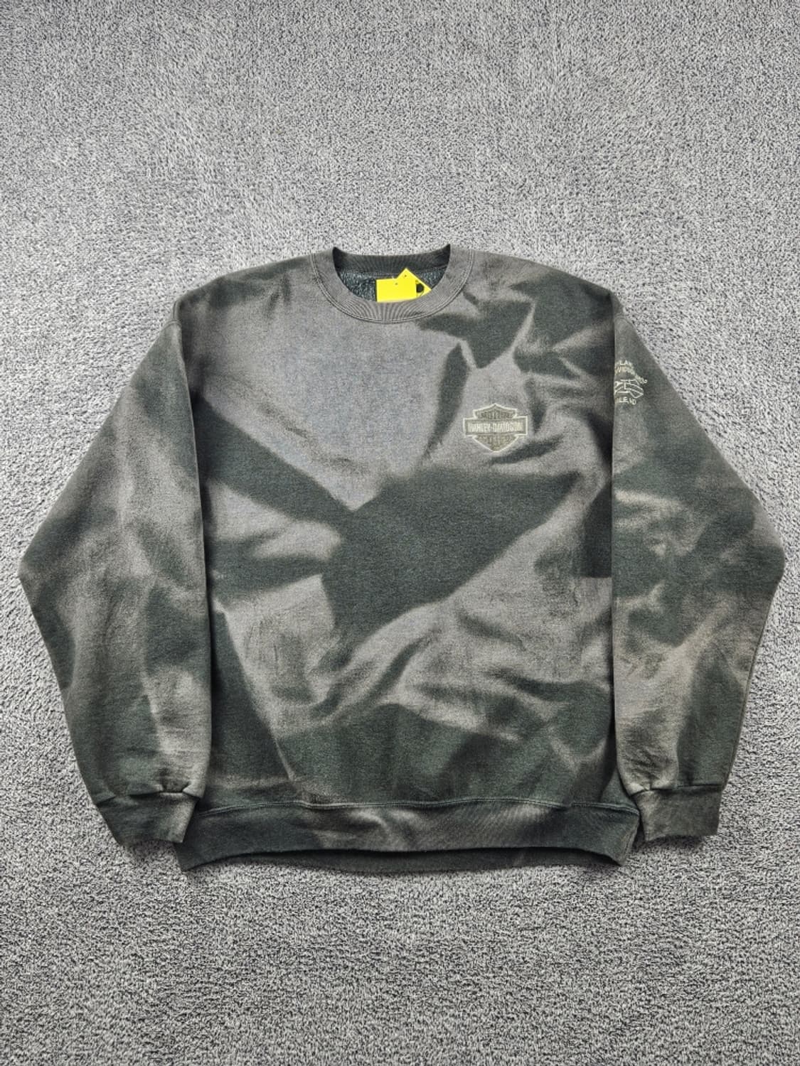할리데이비슨 다잉워시드 커스텀 스웻 맨투맨 (2XL추정) / 11324 상품이미지3