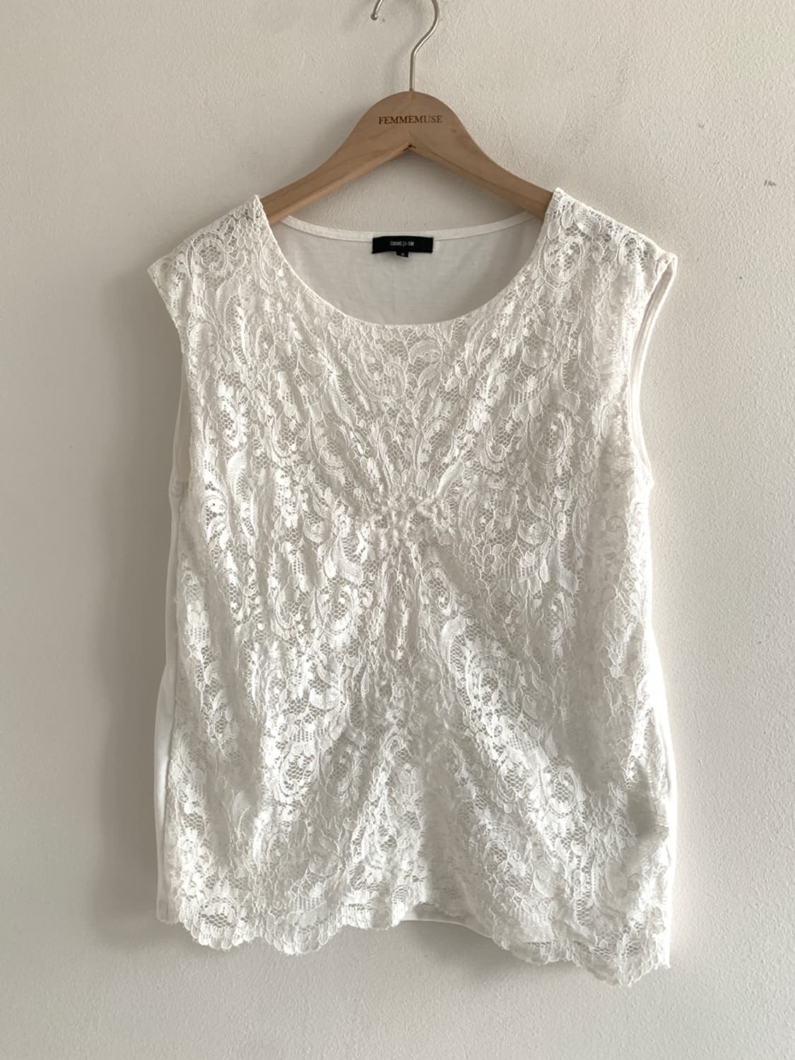 Lace sleeveless top 상품이미지2
