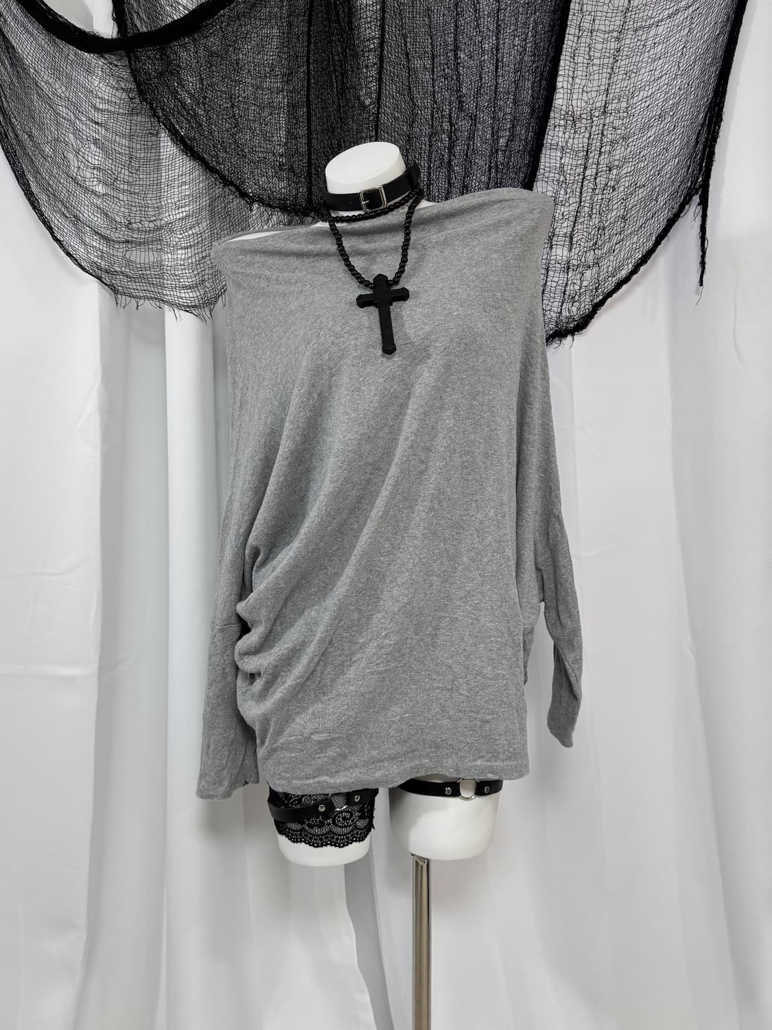 gray knit 상품이미지2