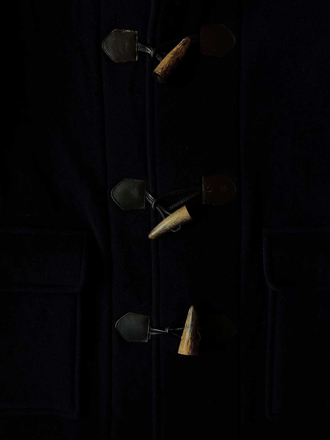 JAPAN 울·큐프라 후드 더플코트 상품이미지9