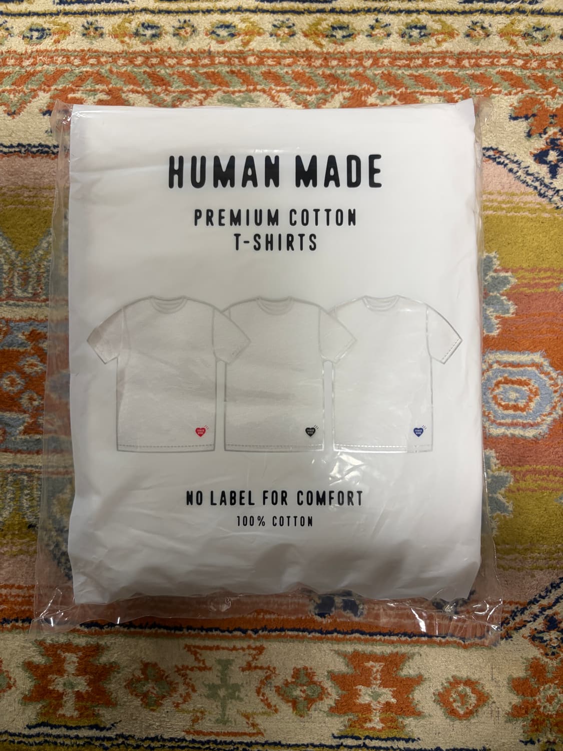 Human Made T-Shirts White (3pack) 상품이미지3