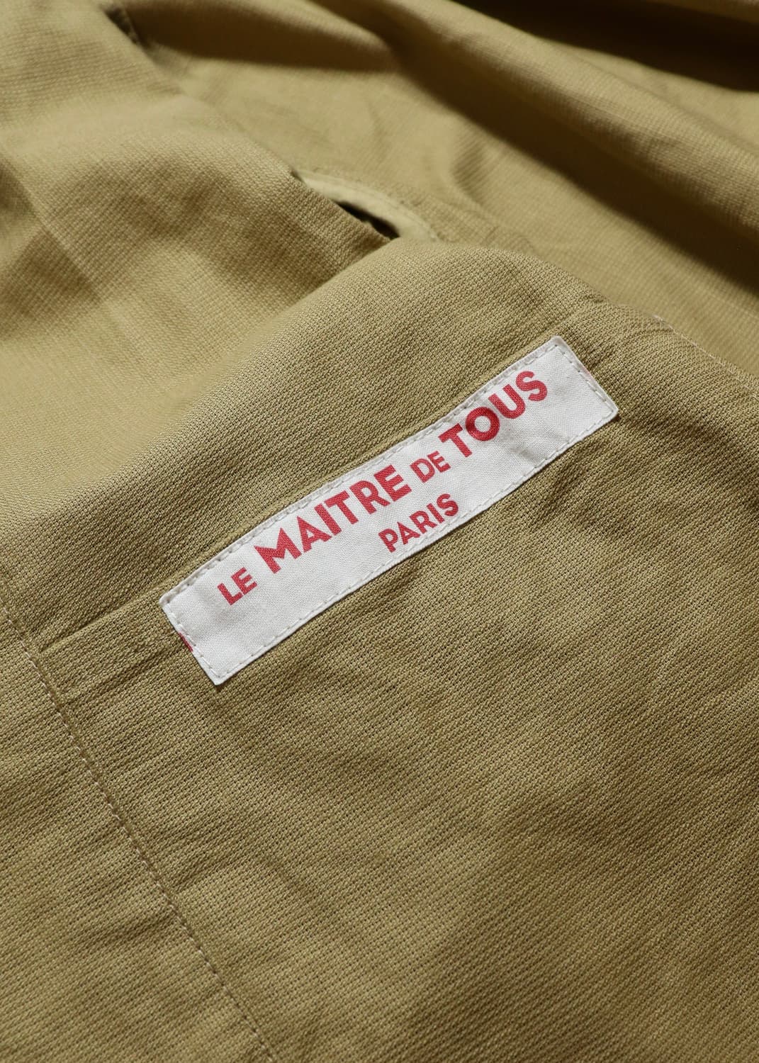 ANATOMICA Cotton 3B Jacket Beig 상품이미지6