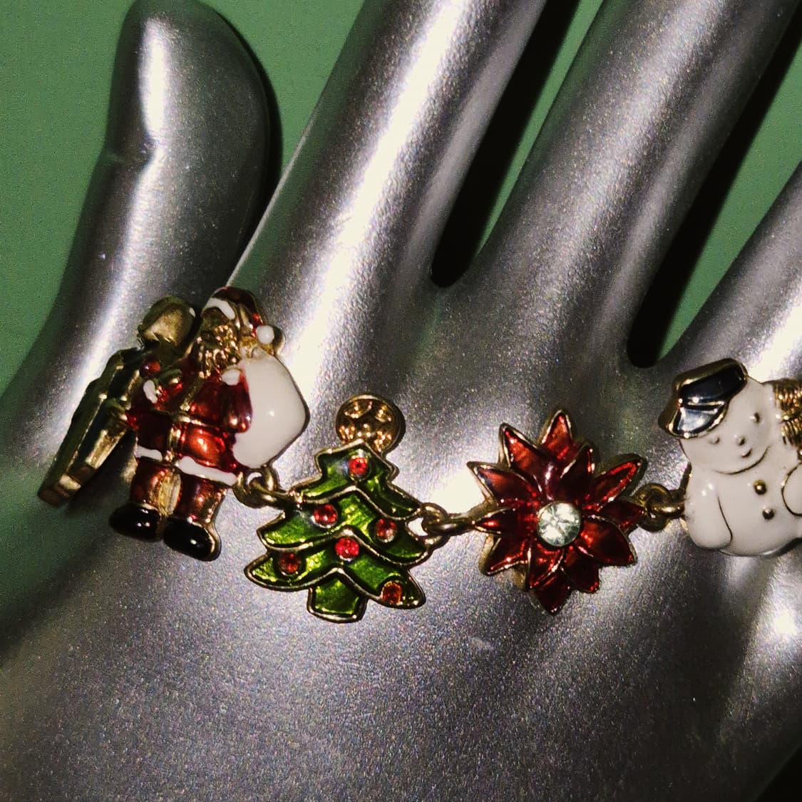90s 미국 빈티지 크리스마스 팔찌 상품이미지6