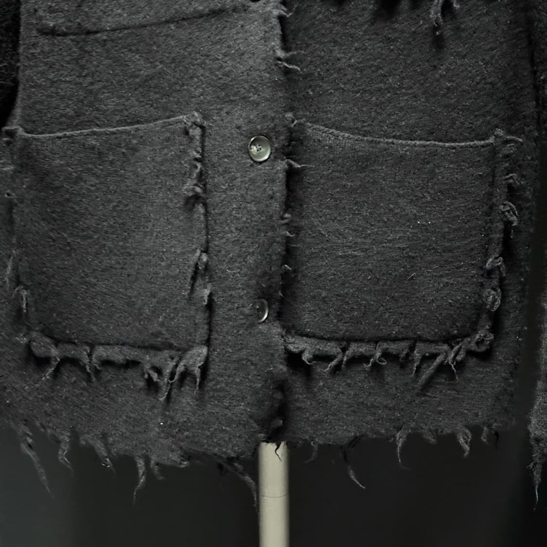 F) 퍼버즈 PERVERZE 25FW CRASH KNIT COAT 상품이미지3