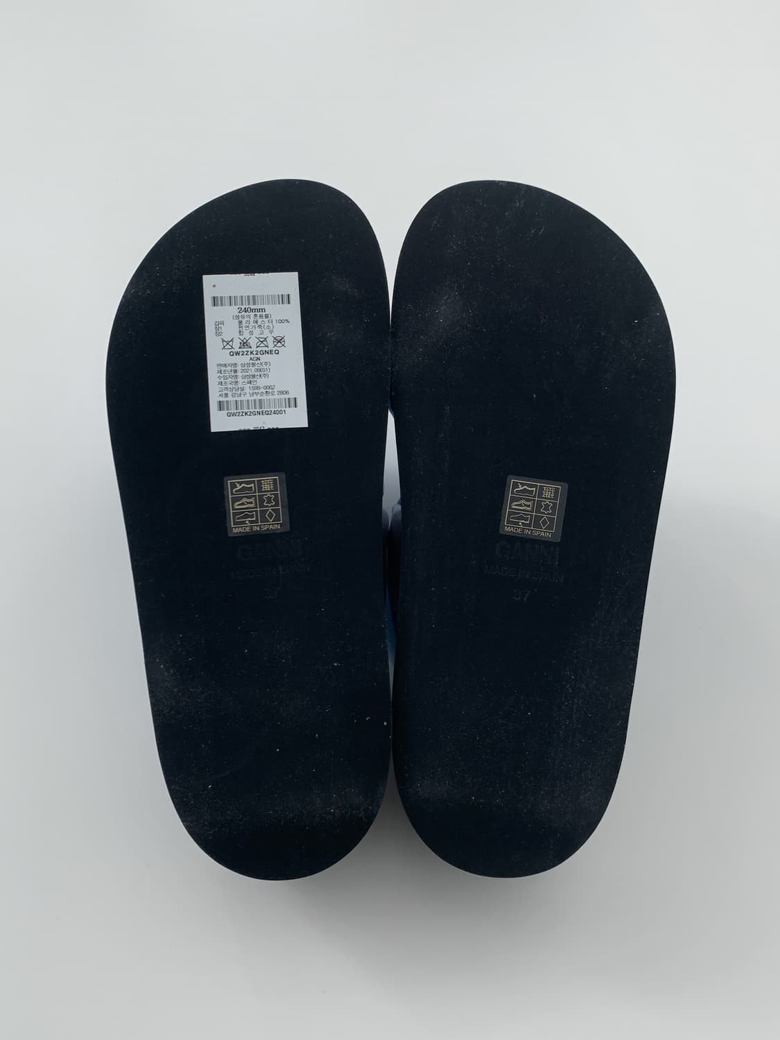 Satin Knotted Platform Sandals 상품이미지8