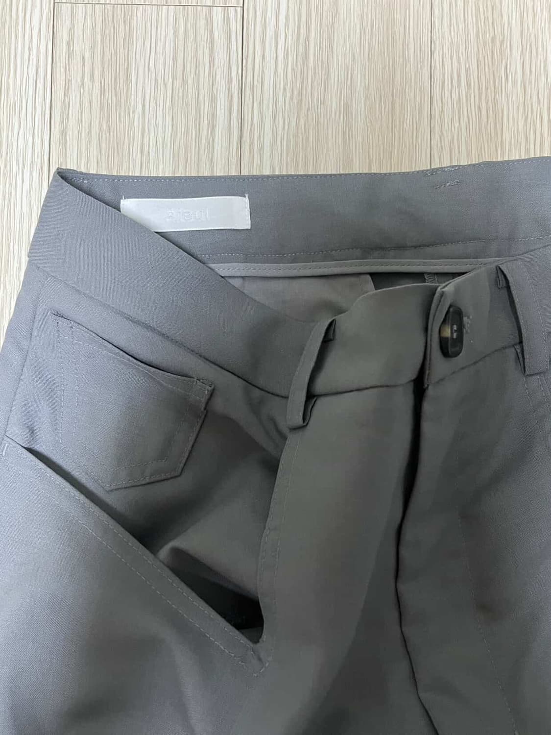 Aieul armony trousers grey 상품이미지4