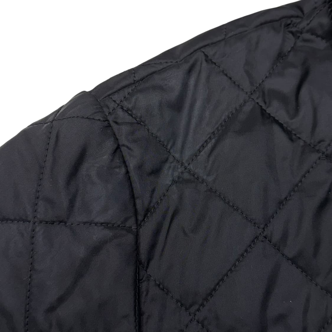 [XXL] 바버 퀄팅 자켓 블랙 상품이미지7
