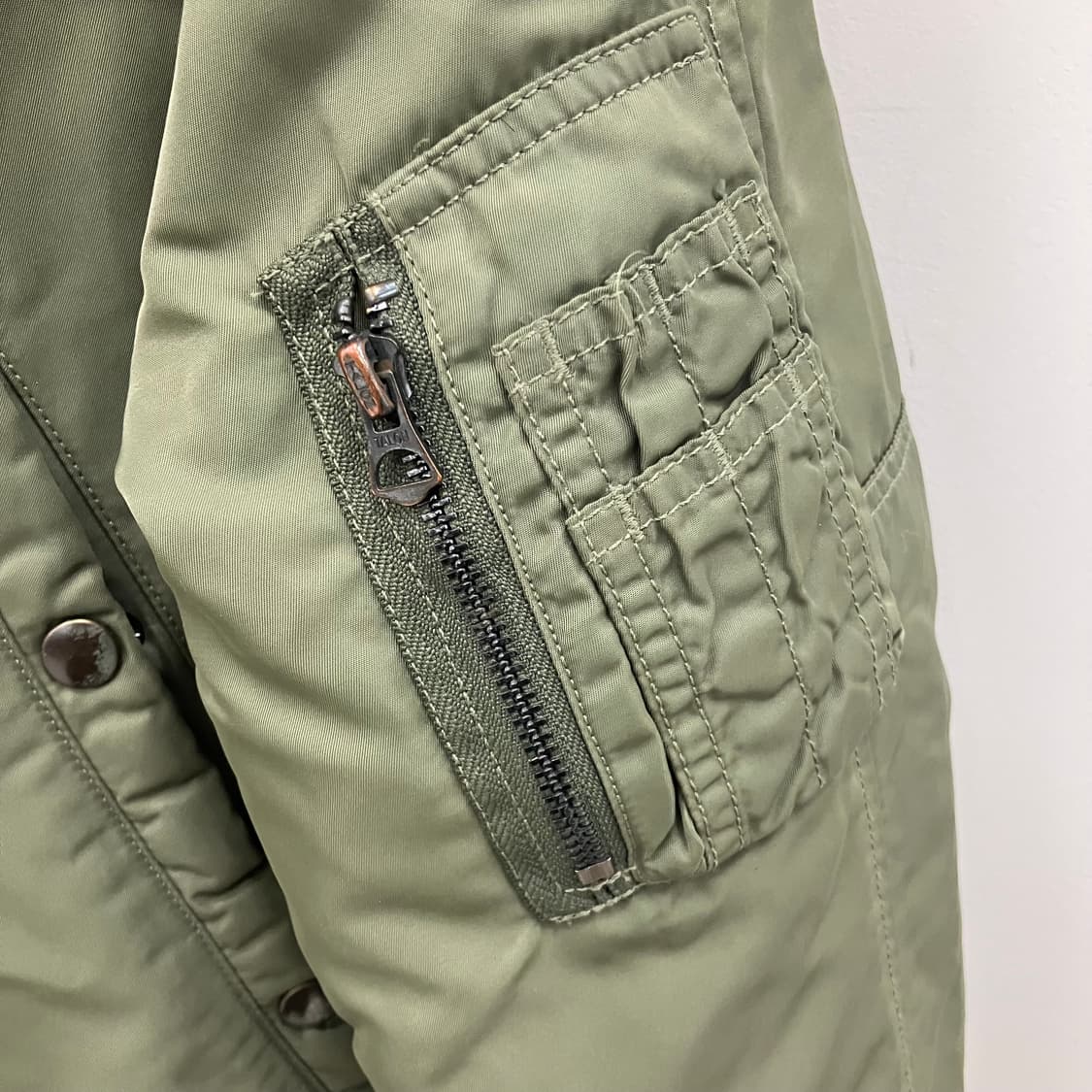 폴로 랄프로렌 카키 N3B 밀리터리 파카 M 상품이미지5