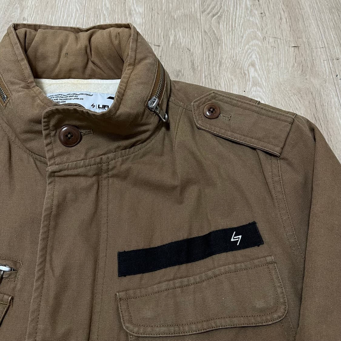 라이풀 누빔 밀리터리 M65 야상 필드자켓 L/100 상품이미지3