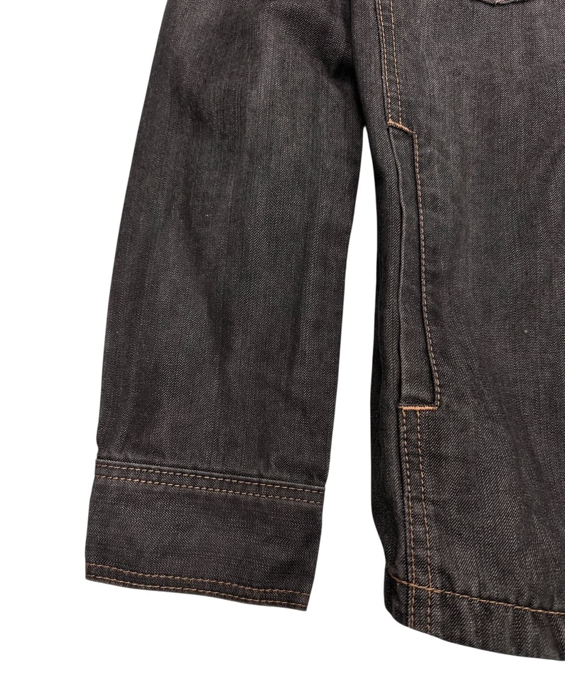 푸부 후부 데님자켓 브라운그레이 (L) 상품이미지4