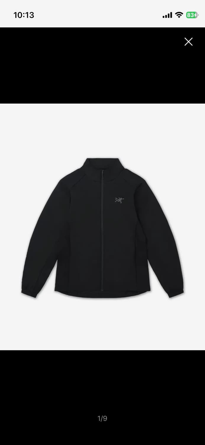 새거급처)아크테릭스 25fw 여성 아톰 자켓 S 산산기어 미스치프 스투시 상품이미지1