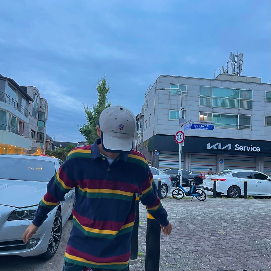 빈티지 람보르기니 코듀로이 캡 상품이미지2