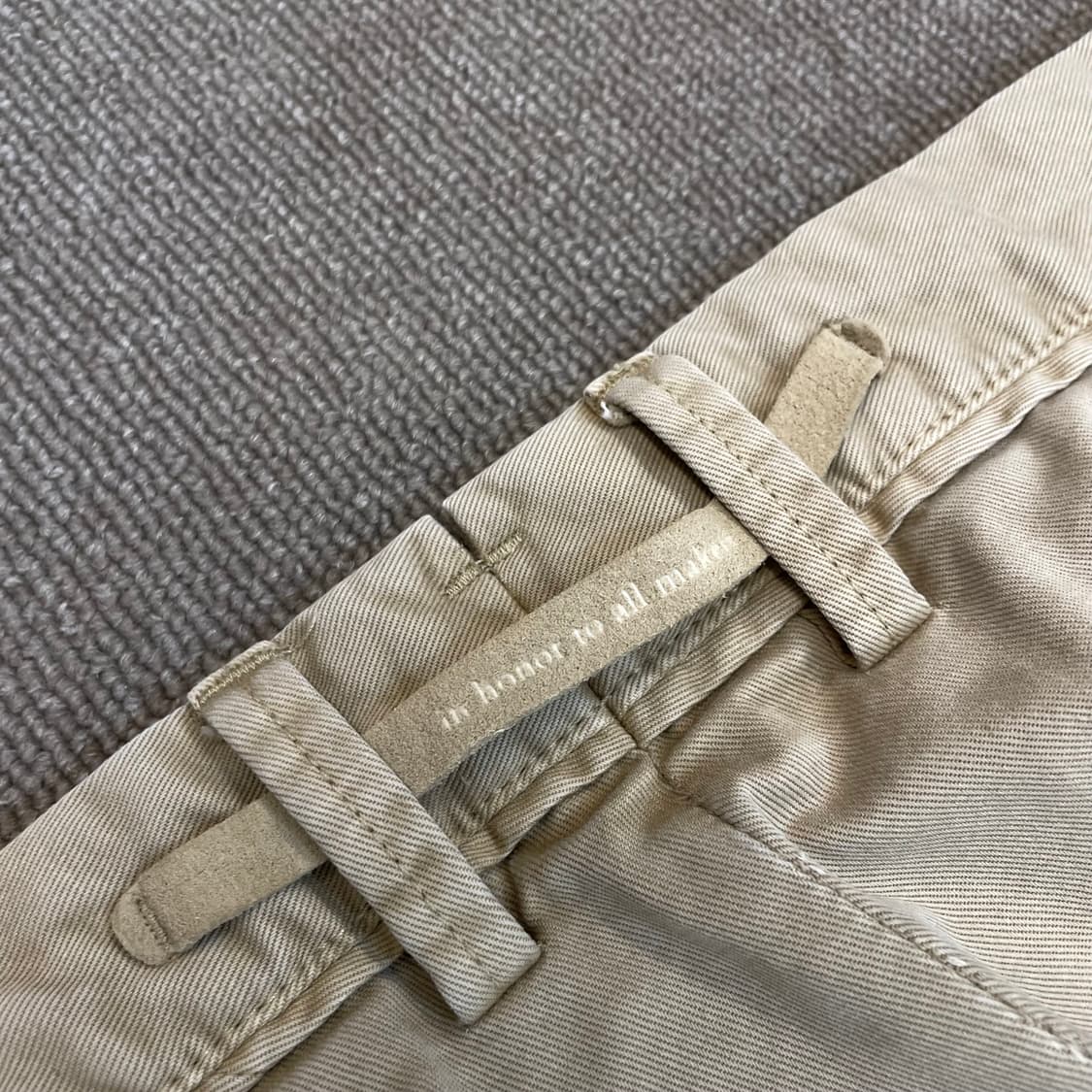 RISE&BELOW 라이즈앤빌로우 302 루즈테이퍼드 치노 32 상품이미지5