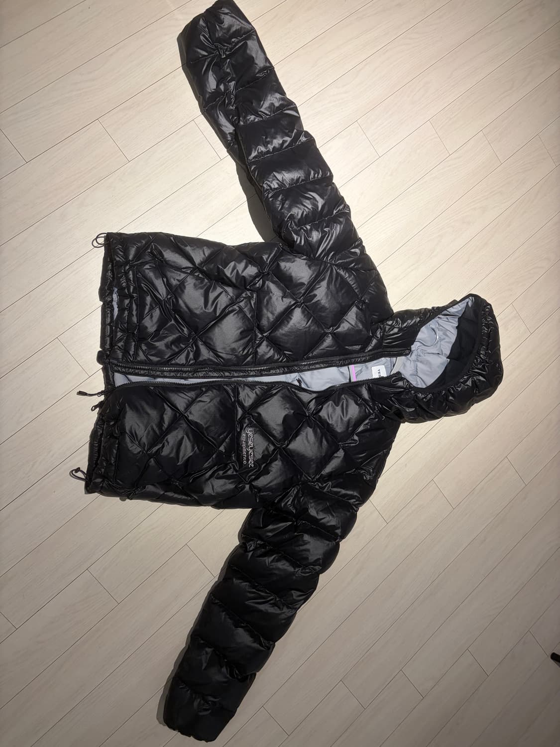 Wafer Goose Down Jacket Black 상품이미지2