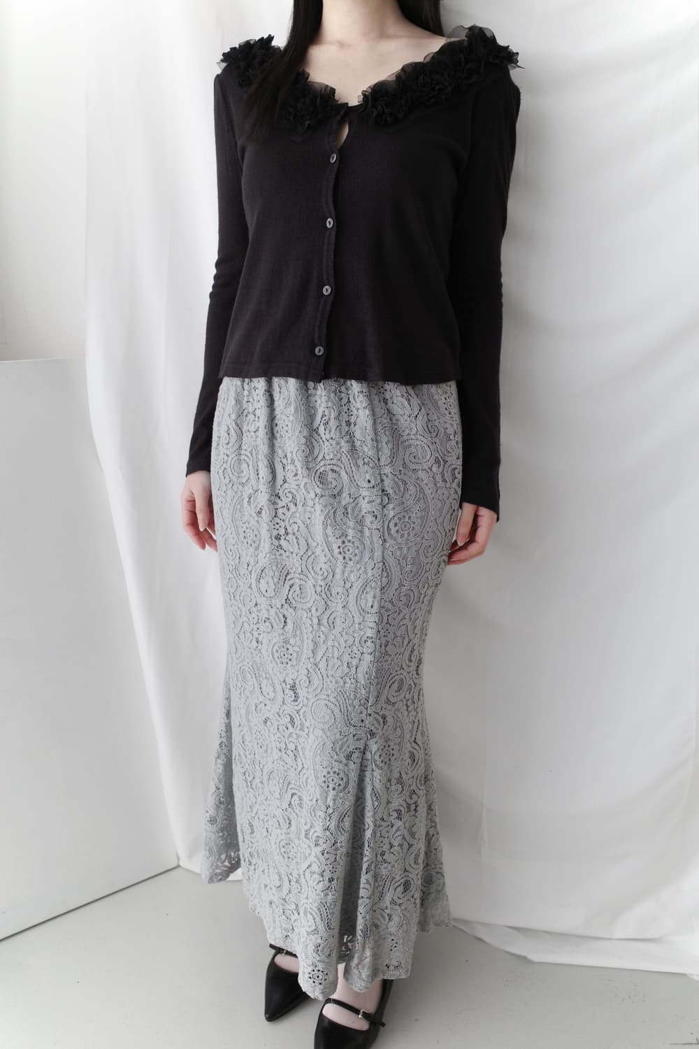 rose mermaid skirt 상품이미지5