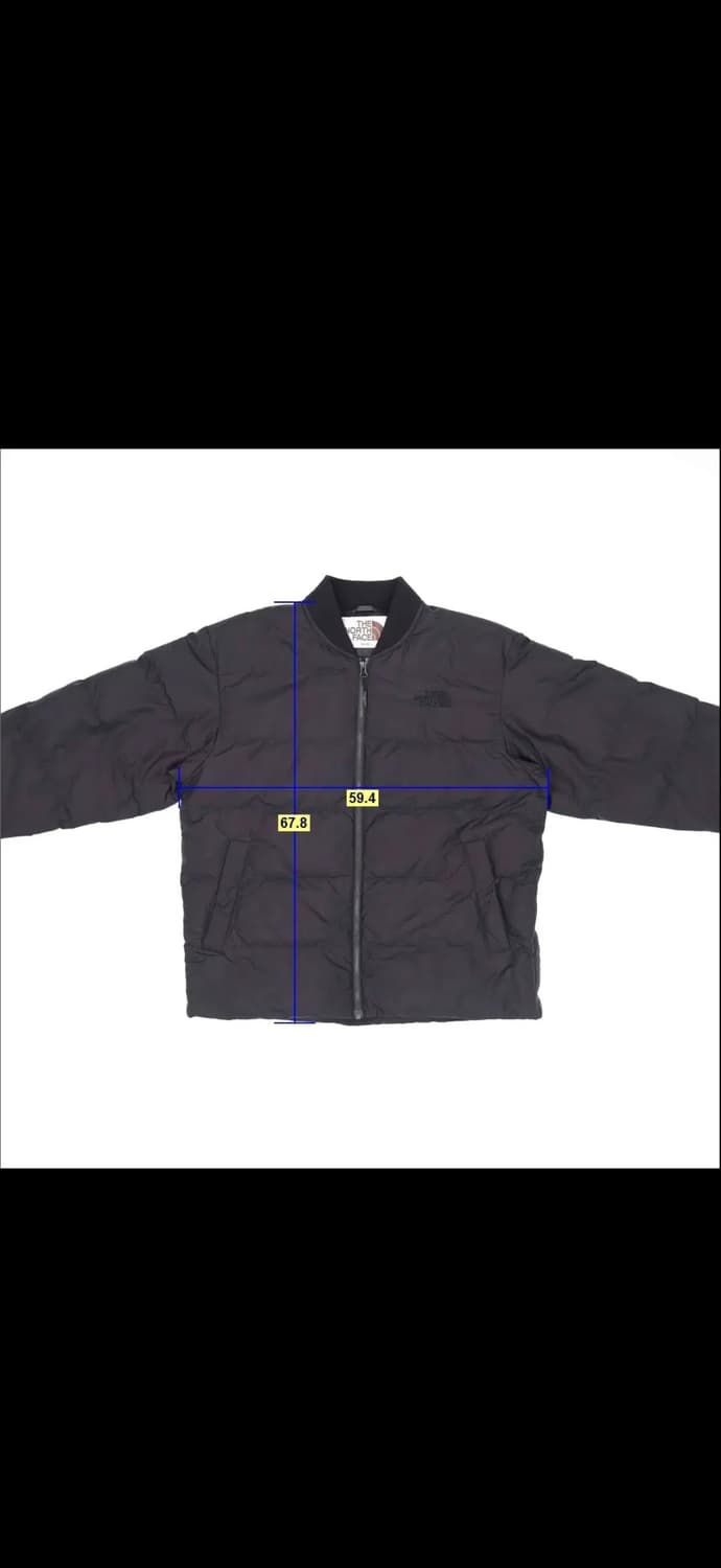 노스페이스 블랙 봄버 패딩점퍼 자켓 1212H1 상품이미지6