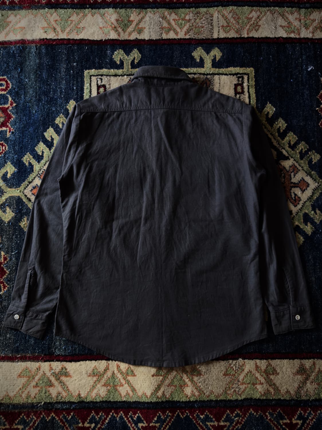 80s Five Brother USA Fade black 샤모아 셔츠 상품이미지2