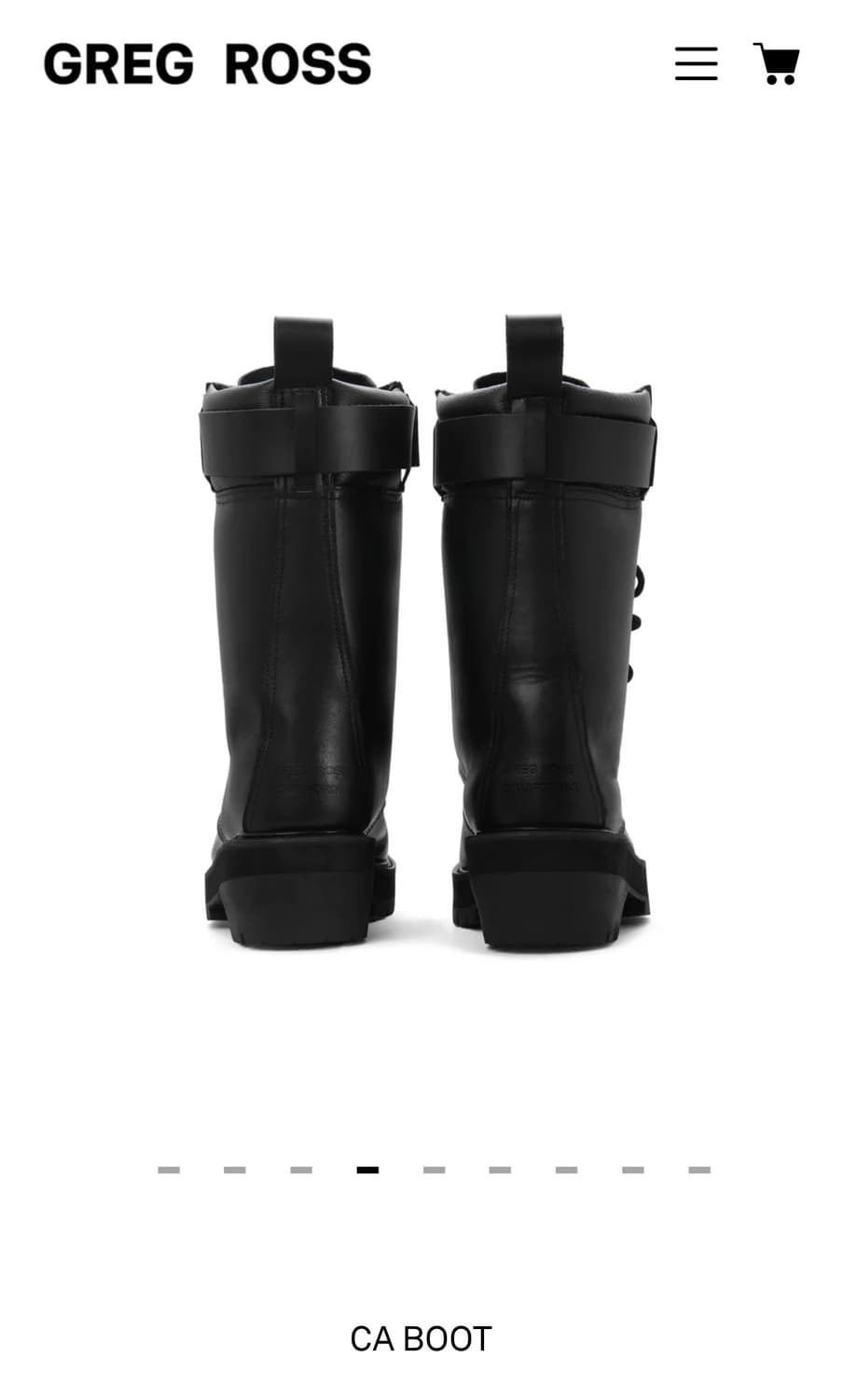 [us9] GREG ROSS CA BOOT 그렉 로스 ca부츠 상품이미지4