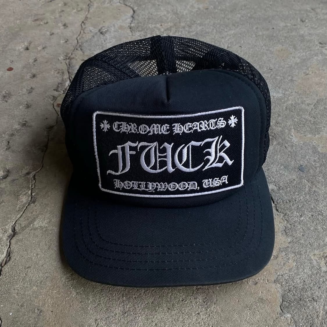 Vintage Chrome Hearts FUCK Trucker 상품이미지1