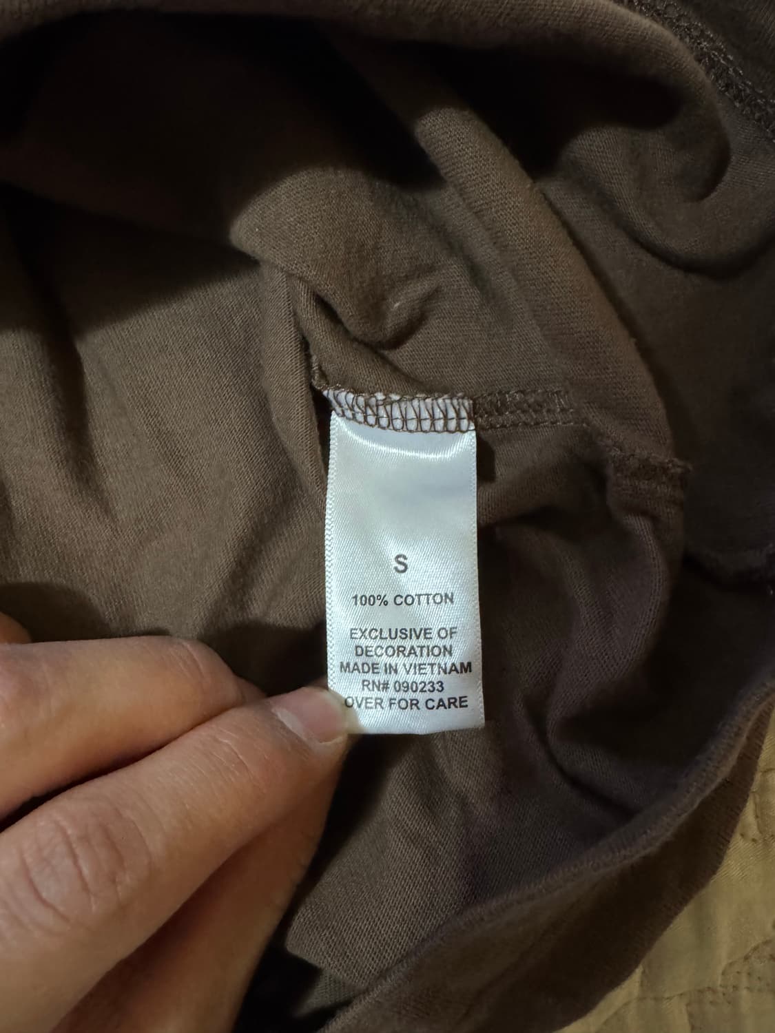 에센셜(Essentials) 긴팔 티셔츠 앞로고 s사이즈 상품이미지5