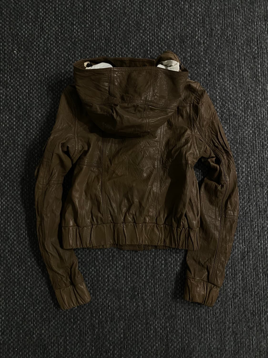 [Fur Fur]00’s Rare High Neck Hoodie Lea 상품이미지9