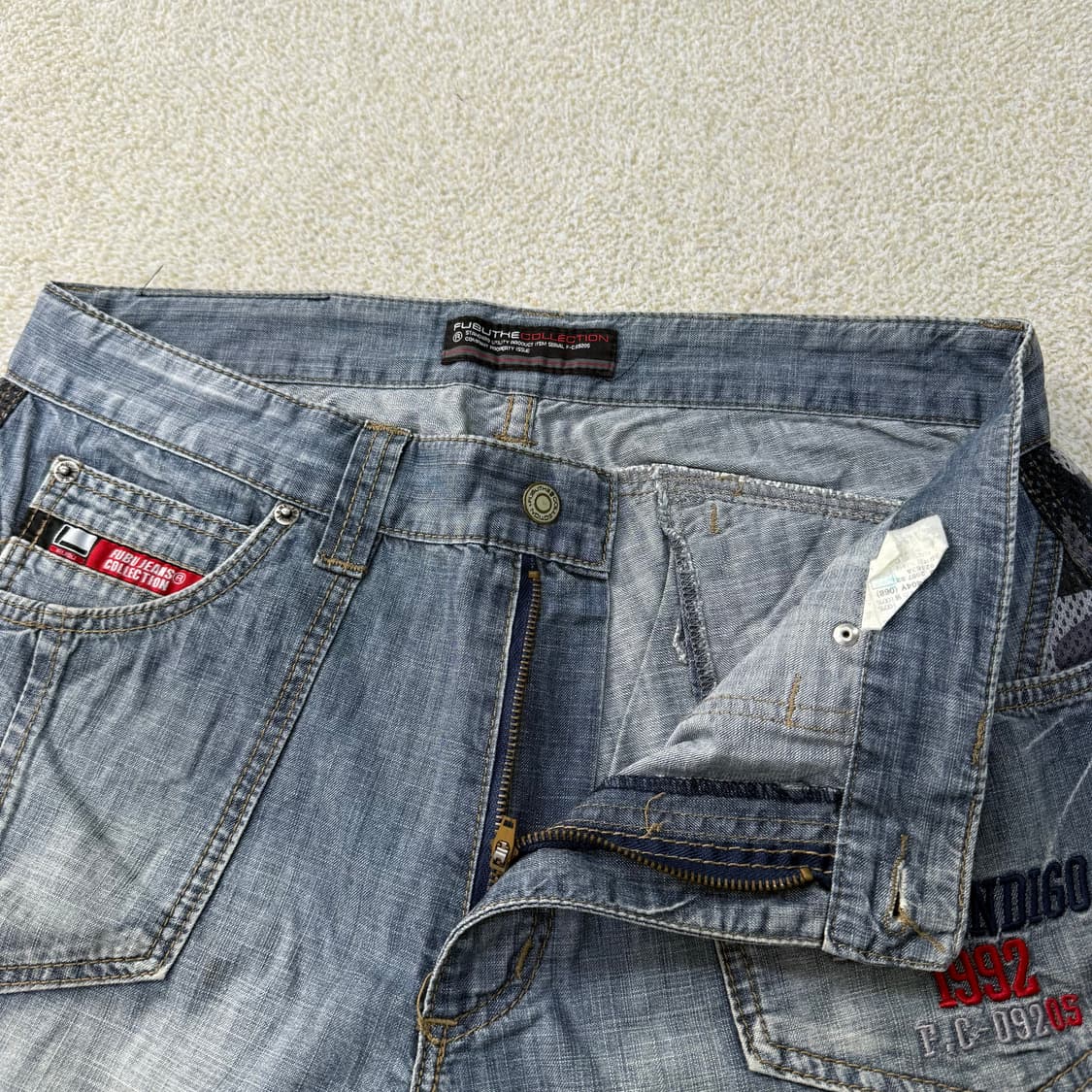 [86] FUBU 후부 올드스쿨 카모패턴 데님팬츠 0107T1 상품이미지2