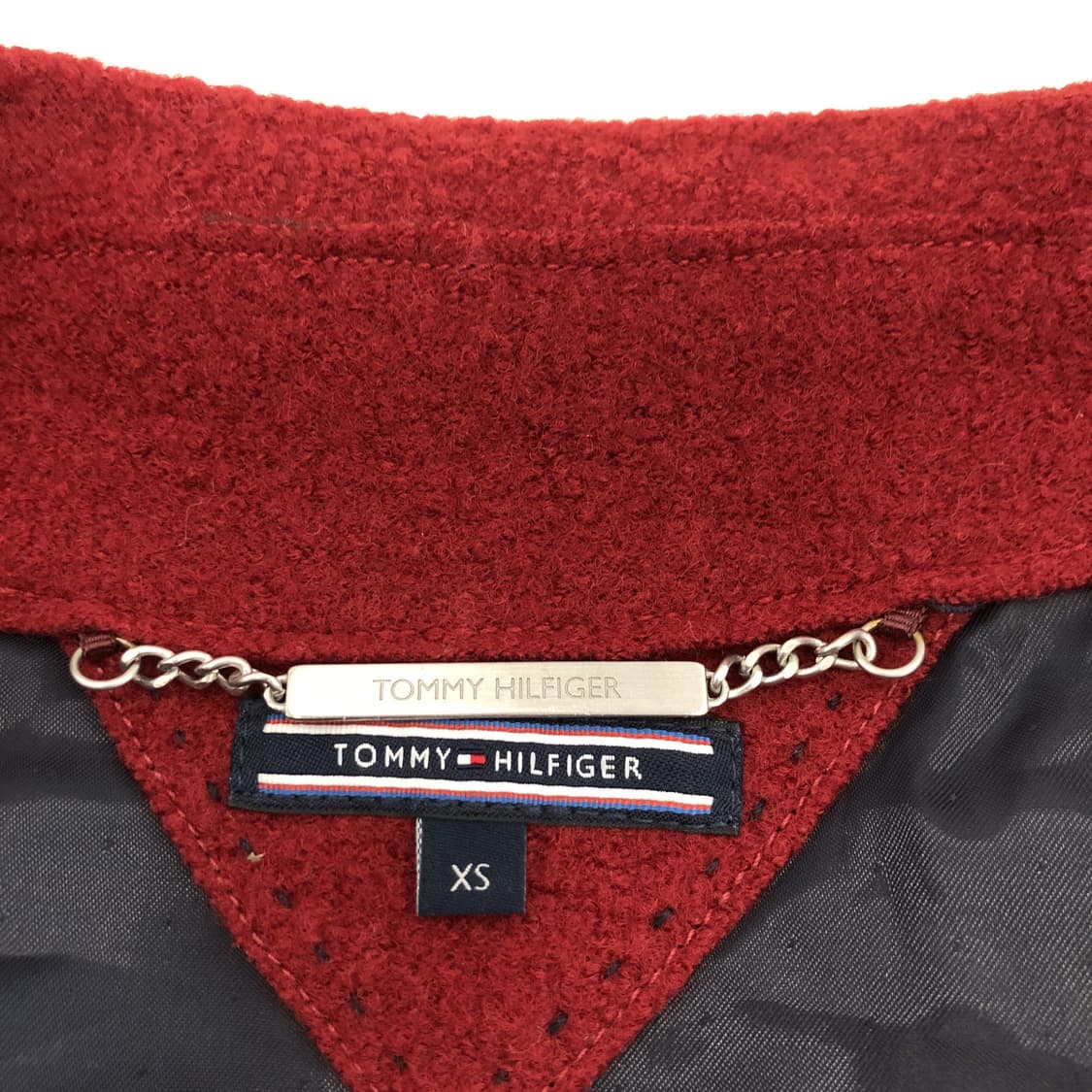 타미힐피거 더블 울 100% 코트 XS 오버 상품이미지5