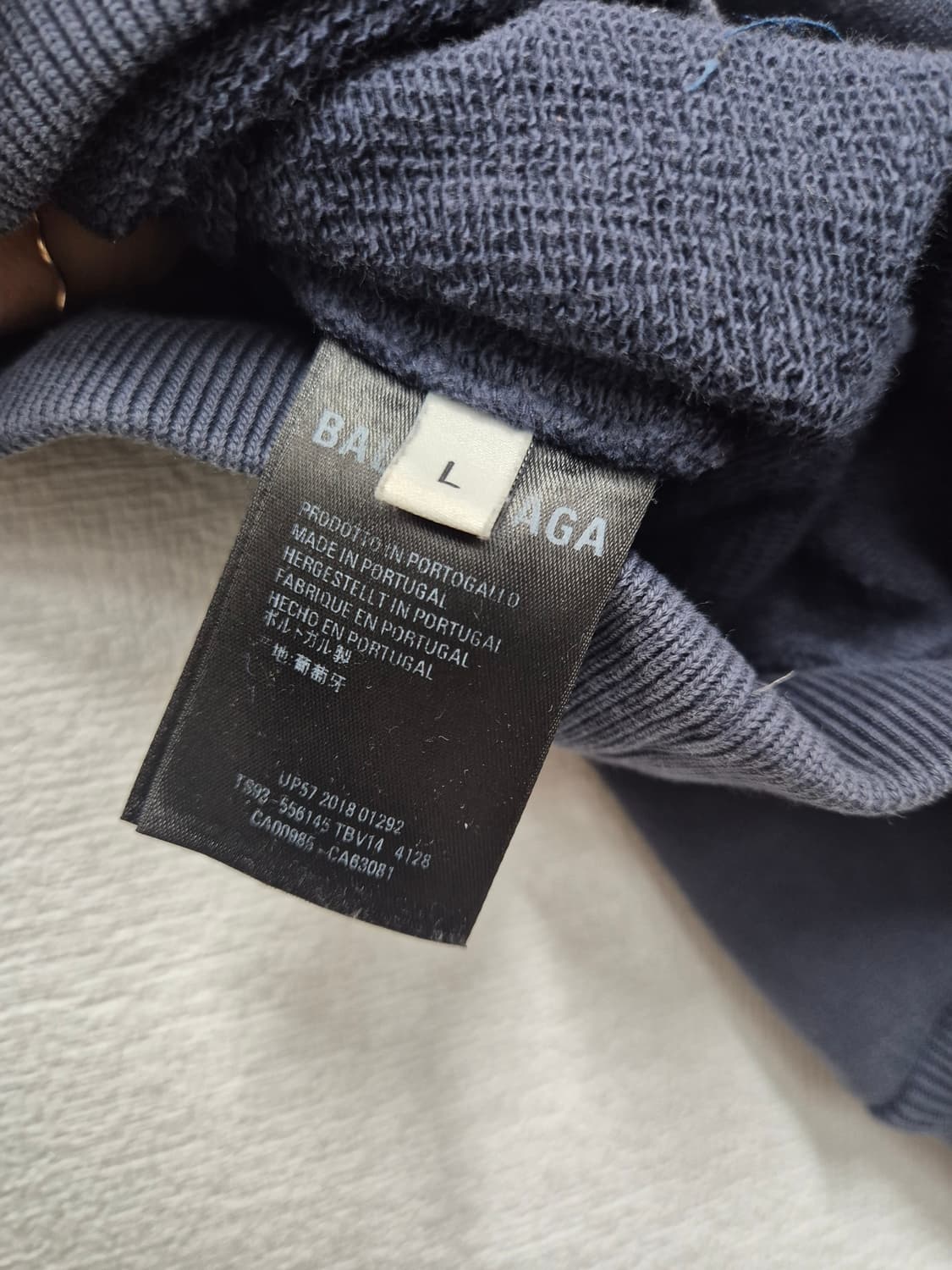 발렌시아가 후드티 폴리티컬 캠페인 라지 그레이 / 100(정품) 상품이미지7