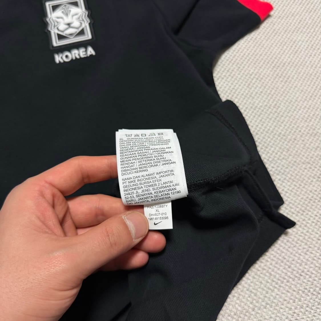 나이키 대한민국 축구 국대 반팔 카리티 상품이미지4