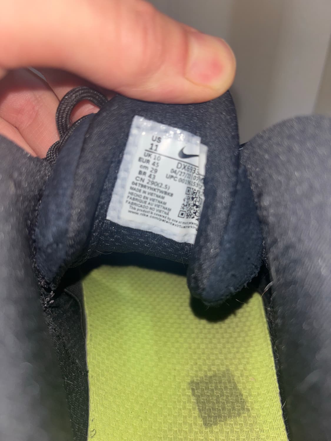 스투시 x 나이키 에어 페니 2 비비드 그린 us11 상품이미지6