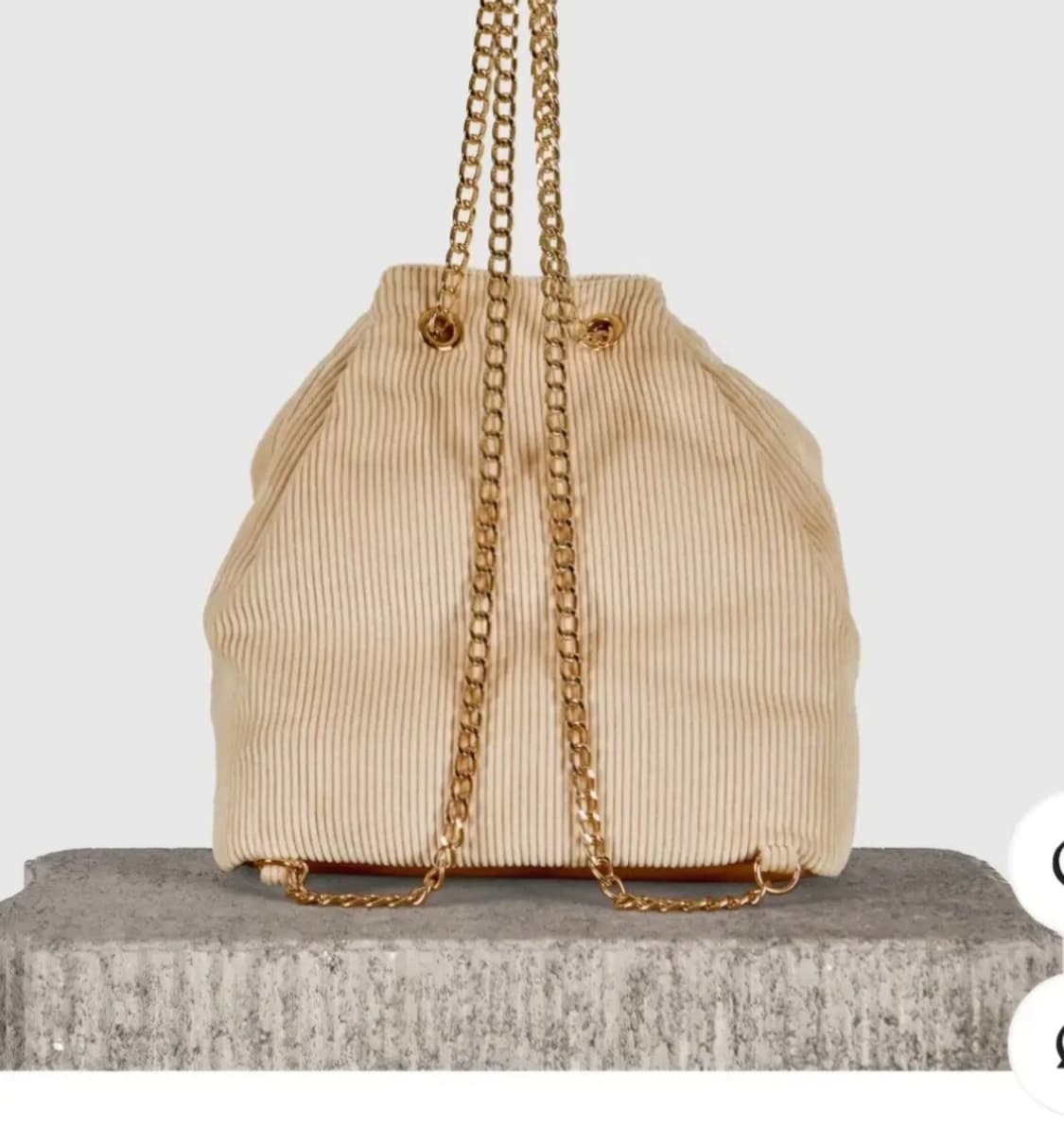 [품절] 24K 골드체인 알키알카 코듀백 아이보리 A급 상품이미지7