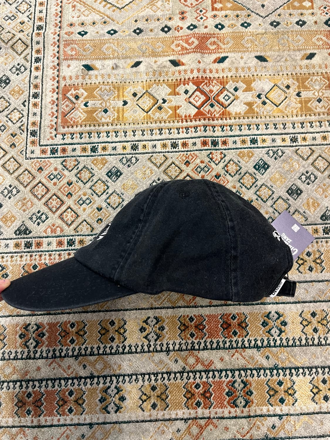 데우스 엑스 마키나 볼캡 블랙 #csz3027 상품이미지6