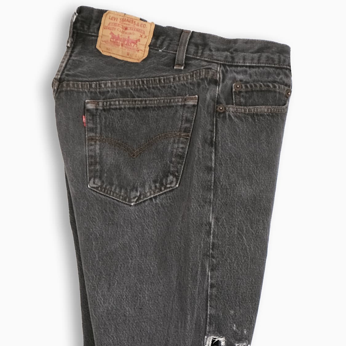 빈티지 리바이스 501 흑청 80s USA 32 인치 LV50134595 상품이미지5