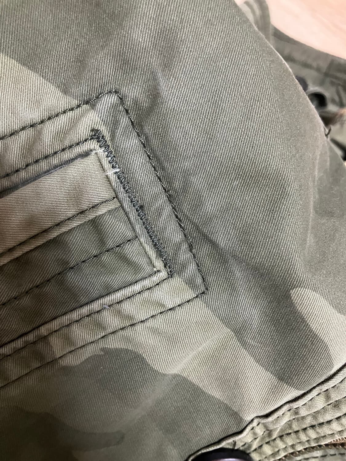 아베크롬비 카모 밀리터리 자켓 S 상품이미지8