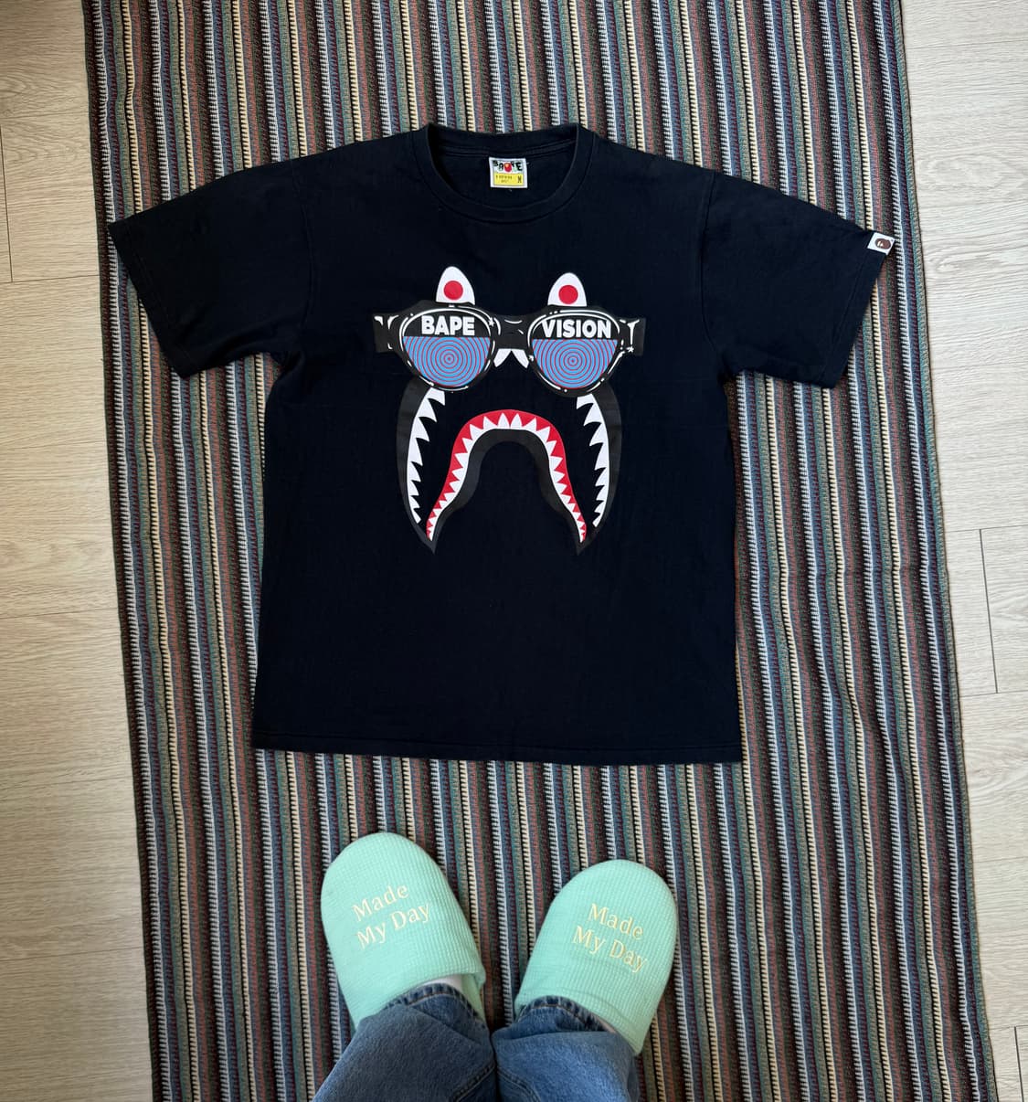 베이프 비전 반팔 티셔츠 상품이미지2