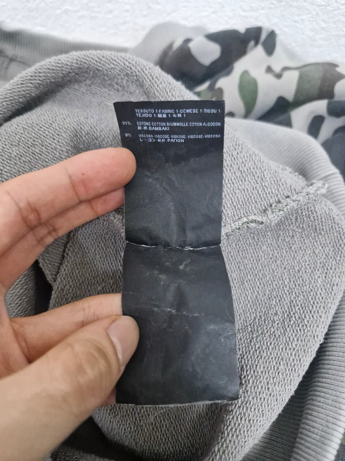 [L] SLP 생로랑 SS15 카모 스웻셔츠 상품이미지6