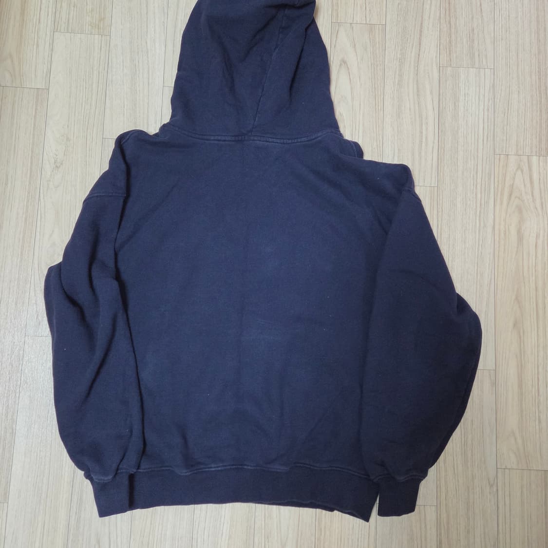 앤커버 네이비 후드티 상품이미지4