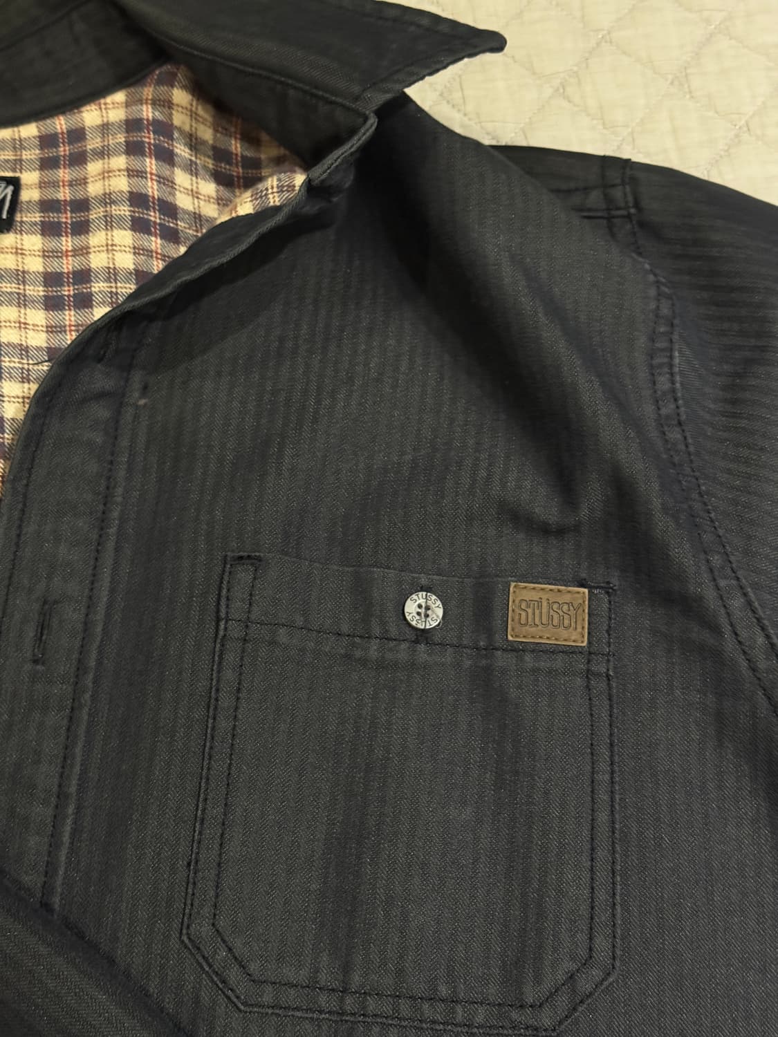 스투시 스트라이프 셔츠 상품이미지2