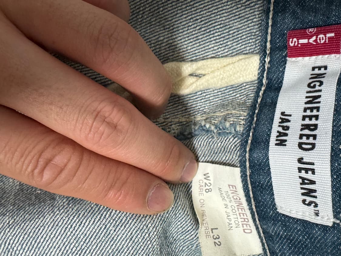 Levi’s Engineered jeans bootscut W28 상품이미지3