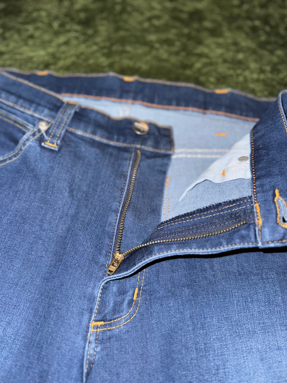 [M] Wrangler 랭글러 재팬 코튼 블렌디드 팬츠 인디고 상품이미지3