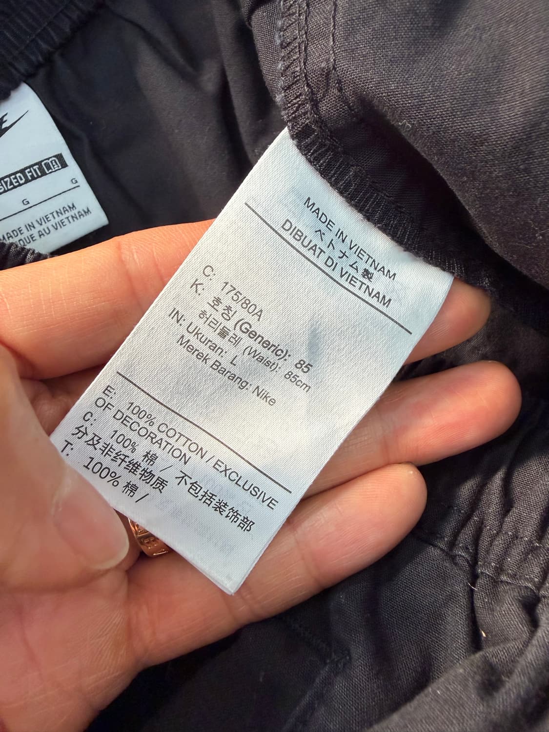 정품) 나이키 남성 오버사이즈핏 반바지 L 상품이미지7